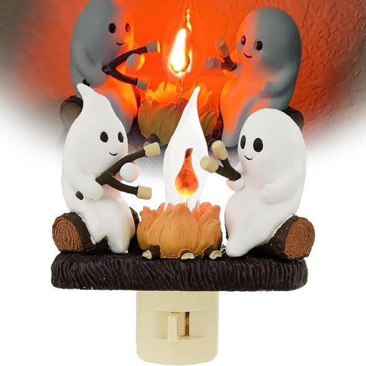 Ghost Campfire Nightlight